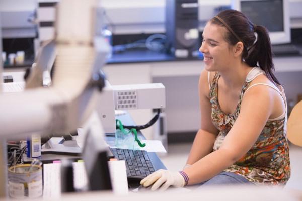 Summer Science research student